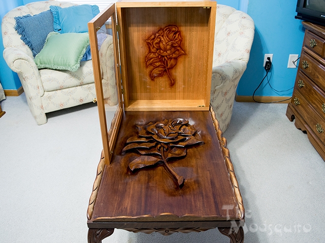 Rose Shadowbox